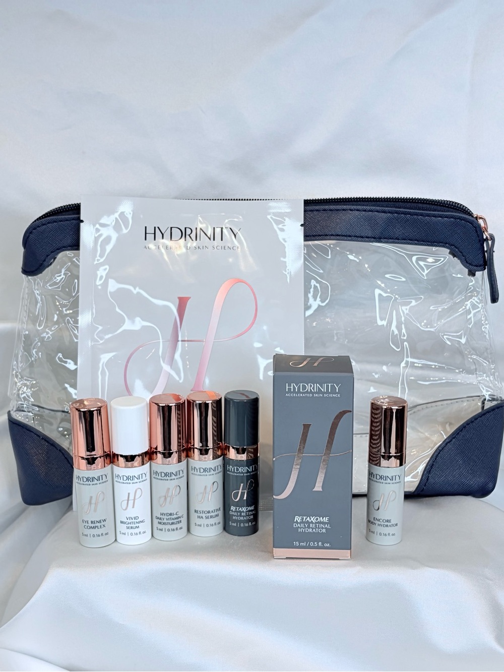 Hydrinity Bundle + 15mL RetaXome 💙 $251 Value | Bonus Gifts at Full Price